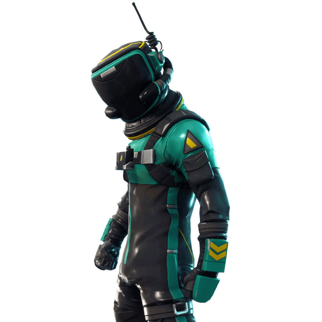 1024x1024 Toxic Trooper Fortnite Wallpaper