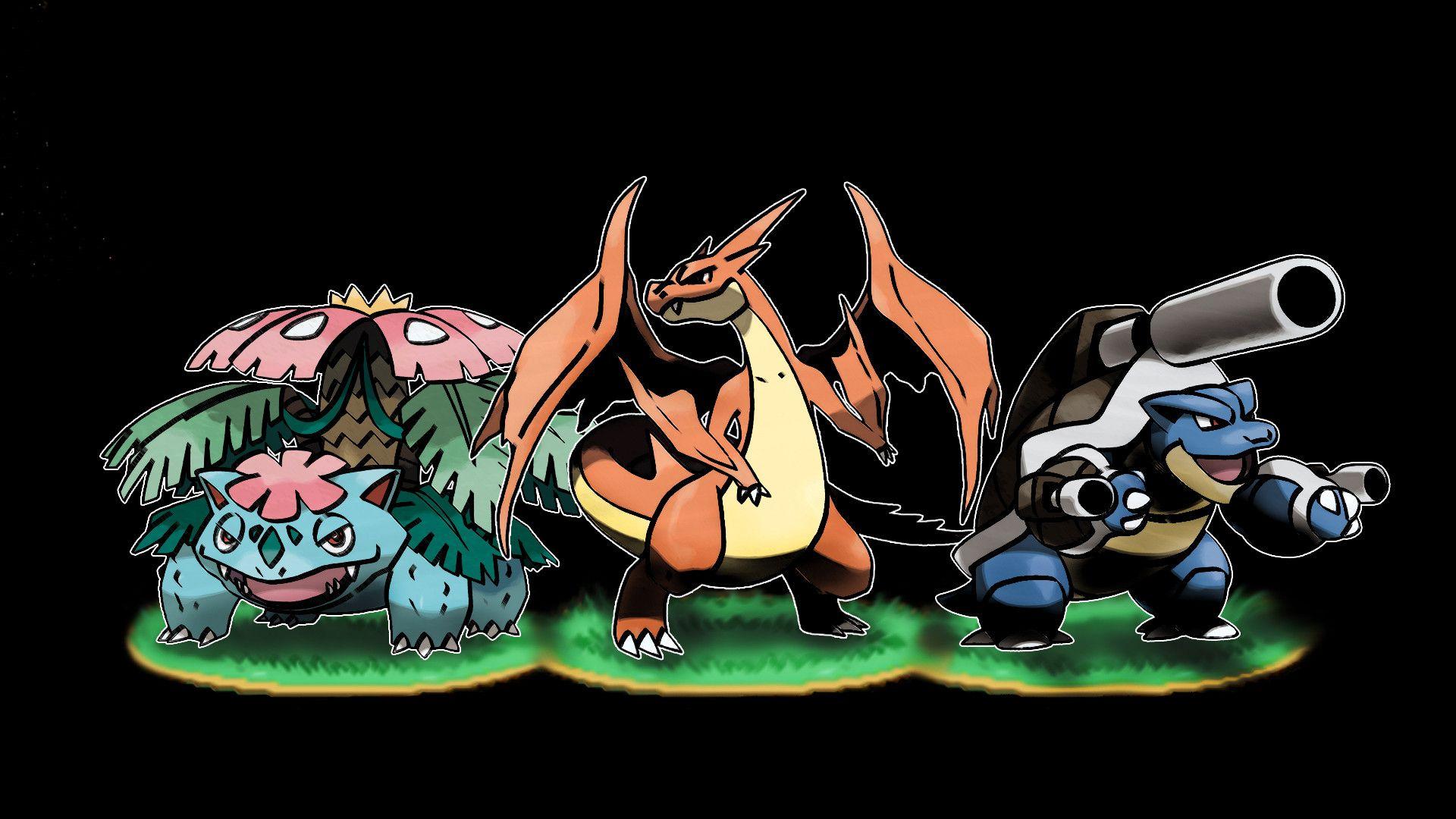 1920x1080 I Made A Wallpaper (1920x1080) Using The New Kanto Mega Evolutions. Thought I'd Share It.(#spoiler)