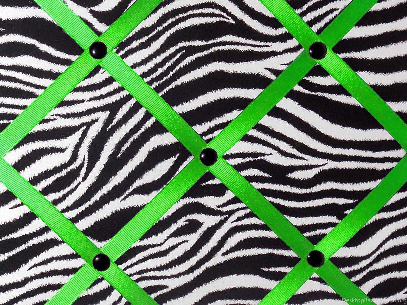 1400x1050 Neon Zebra Print Wallpaper