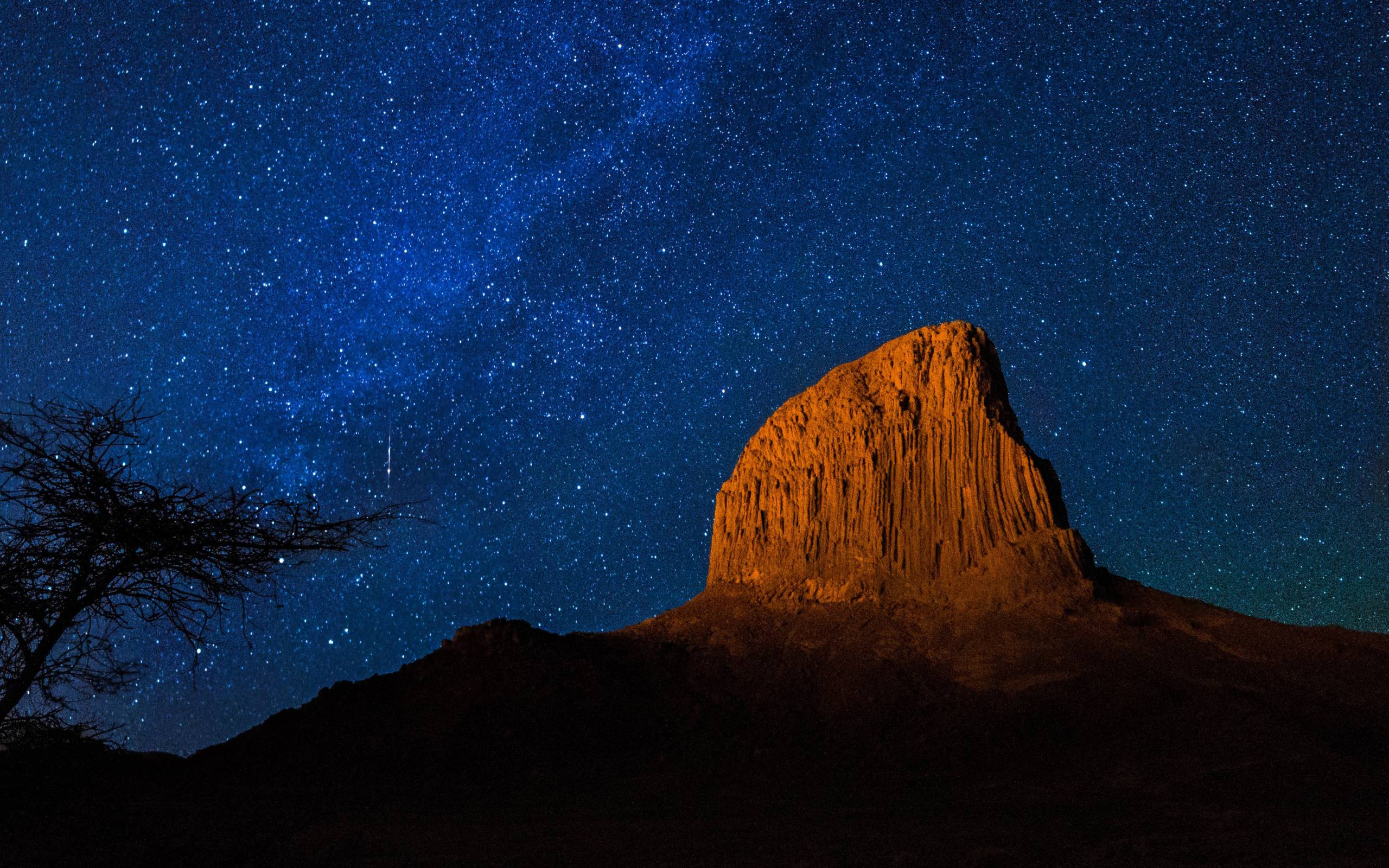 2560x1600 Africa Algeria Sahara Desert at Night 2560x1600 Resolution Wallpaper, HD Nature 4K Wallpaper, Image, Photo and Background