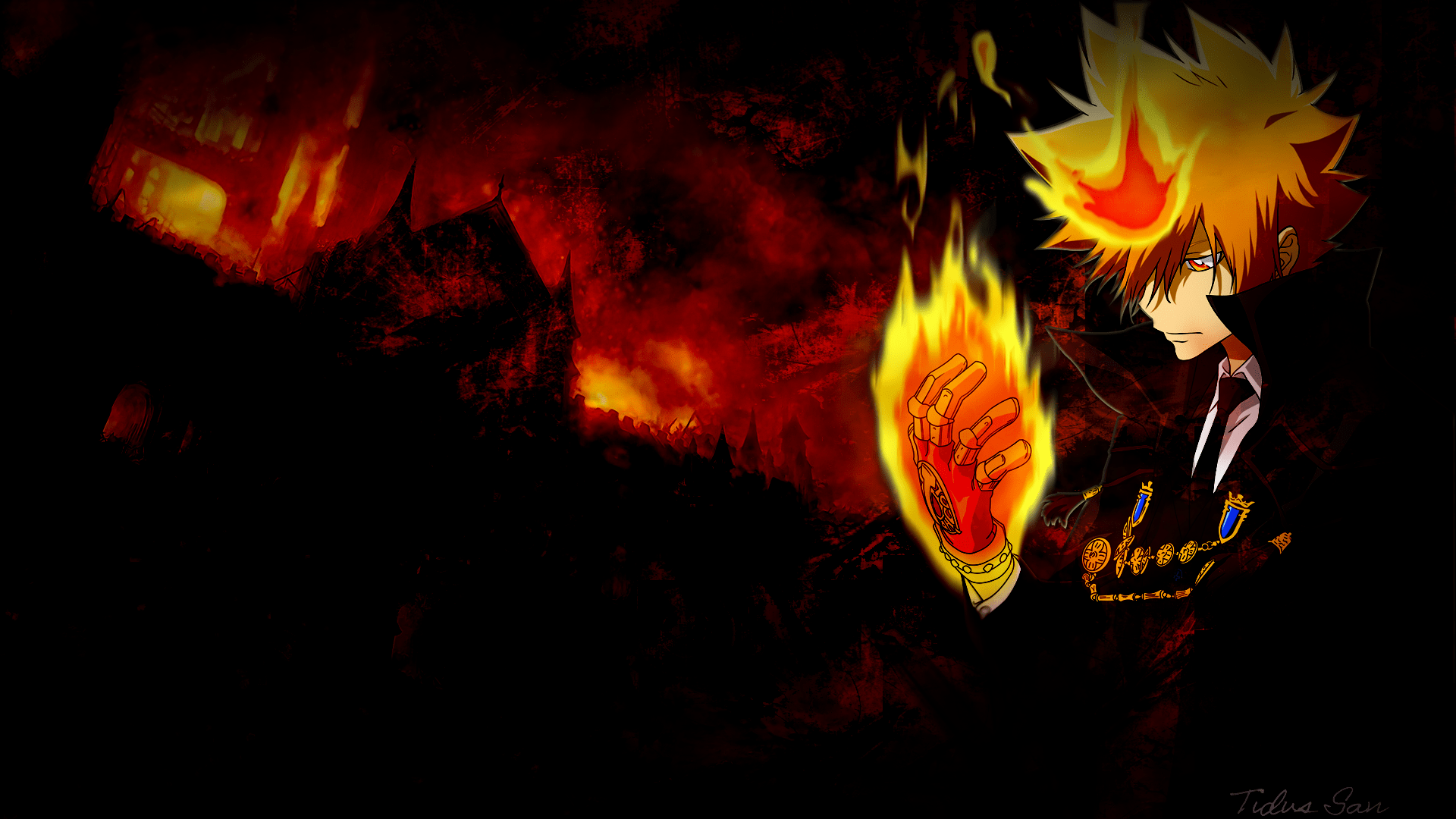 1920x1080 Vongola Wallpaper. Reborn Vongola Wallpaper, Telephone Vongola Wallpaper and Katekyo Hitman Reborn Vongola Family Wallpaper
