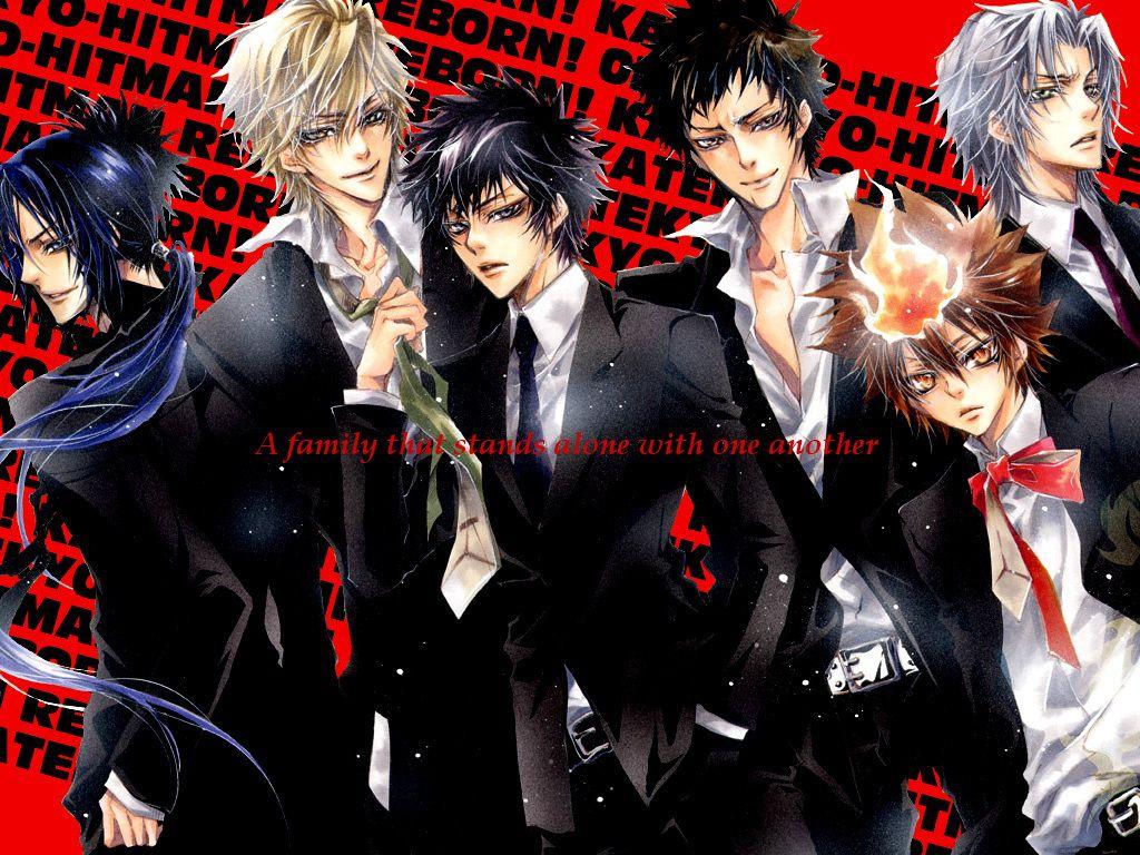 1024x768 Vongola Family Hitman Reborn! wallpaper