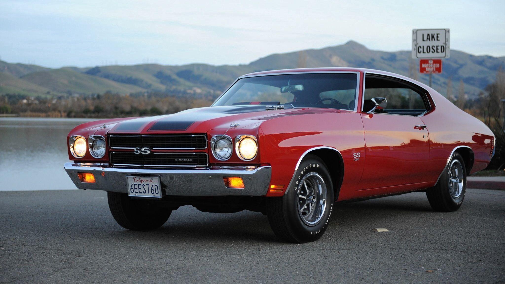 2048x1152 Wallpaper Chevrolet, Chevelle, Ss, Red, Chevelle Ss HD Wallpaper