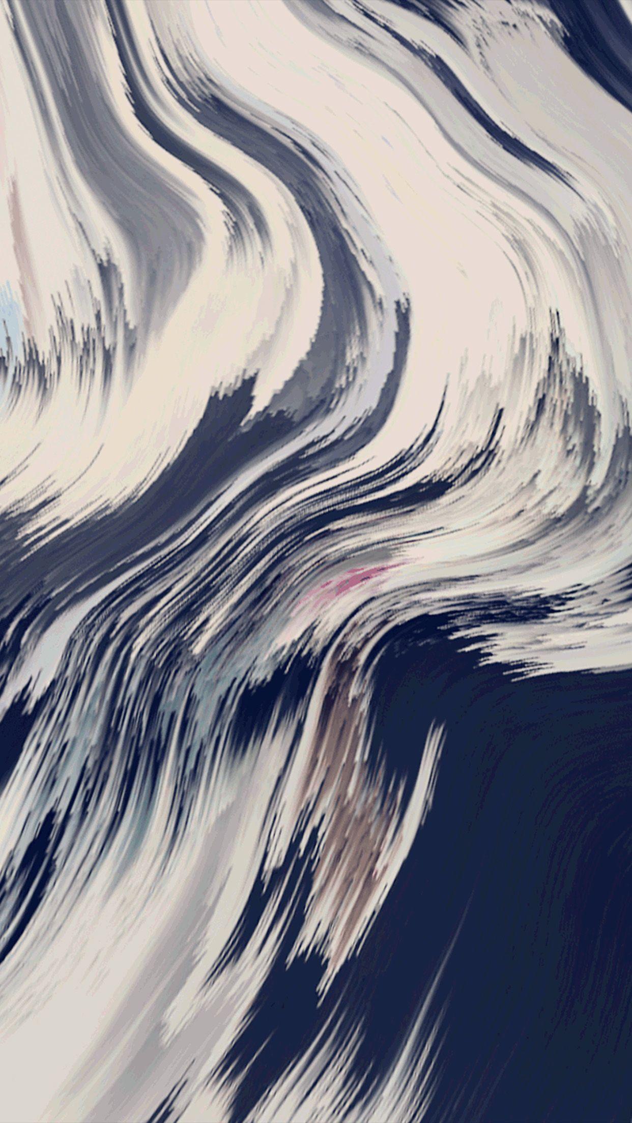 1242x2208 Moving Dot Gray Color Pattern Background White Wallpaper