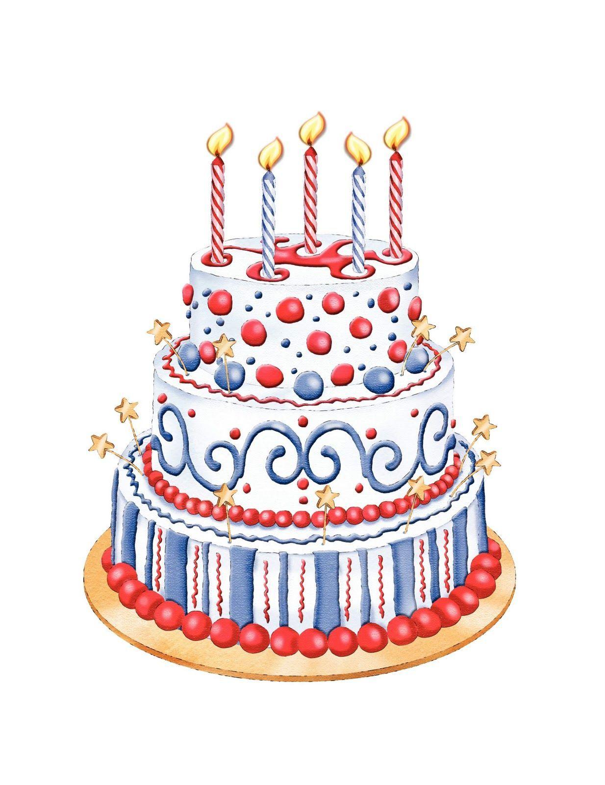 1234x1600 Patriotic Cake Clipart[1] (1234×1600). FOOD AND DRINK