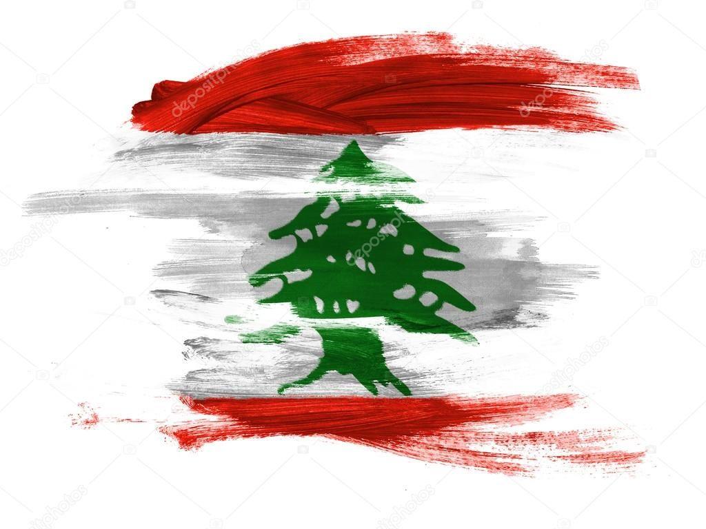 1024x768 High Resolution Lebanese Flag