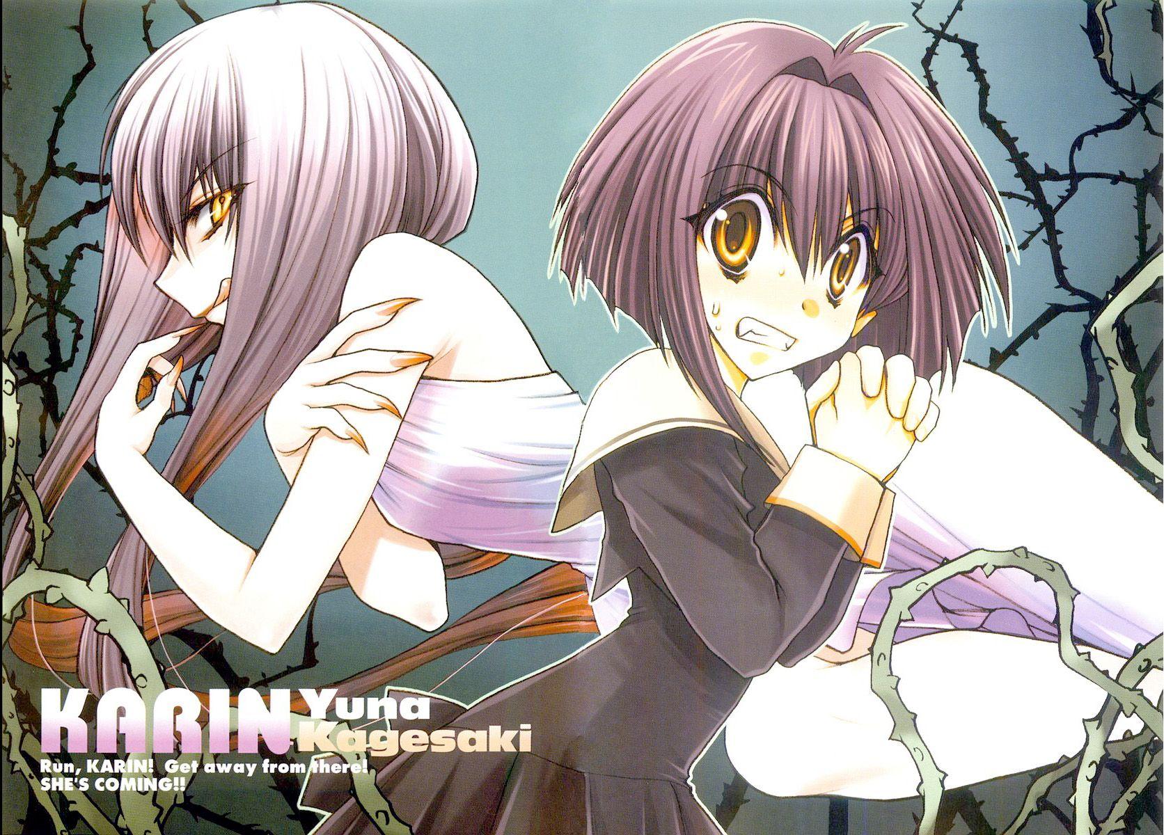 1672x1200 Karin (Manga) Yuna Anime Image Board