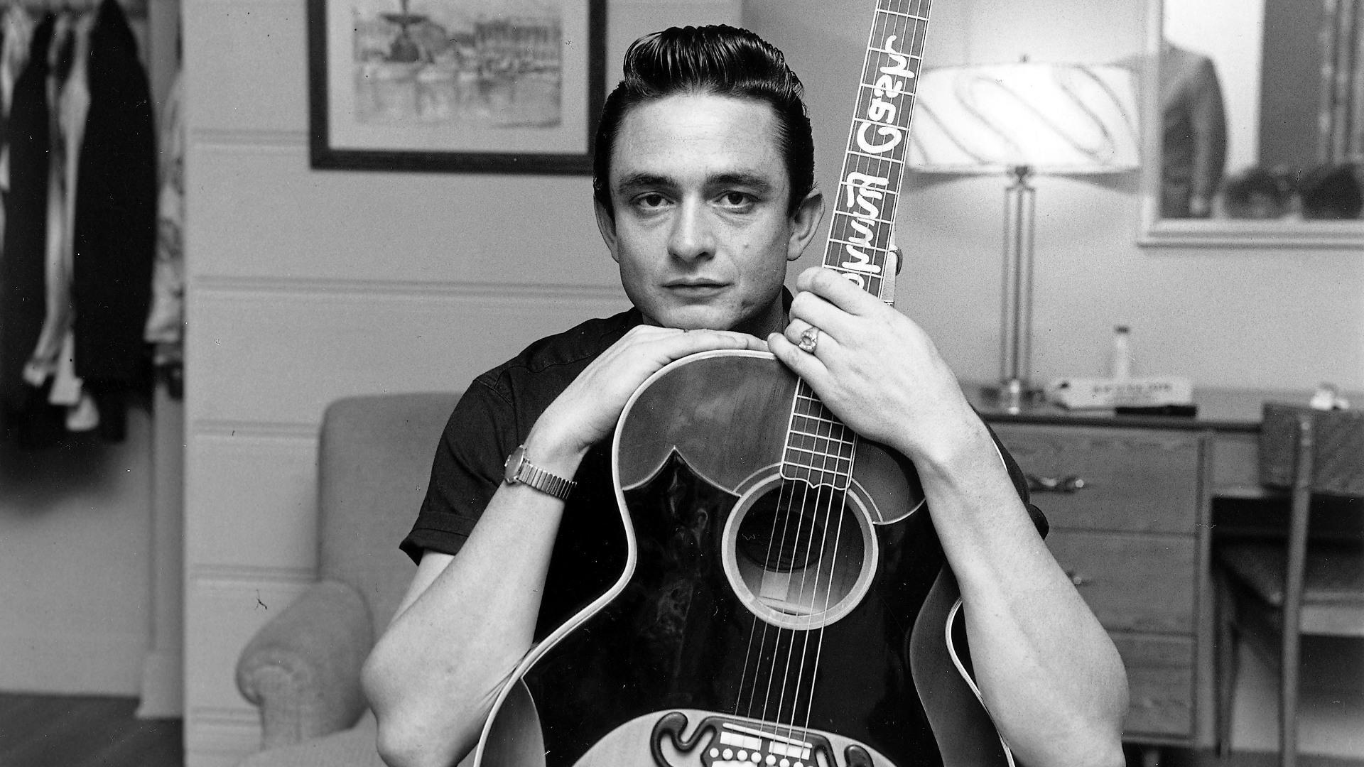 1920x1080 Johnny Cash HD Wallpaper for desktop download