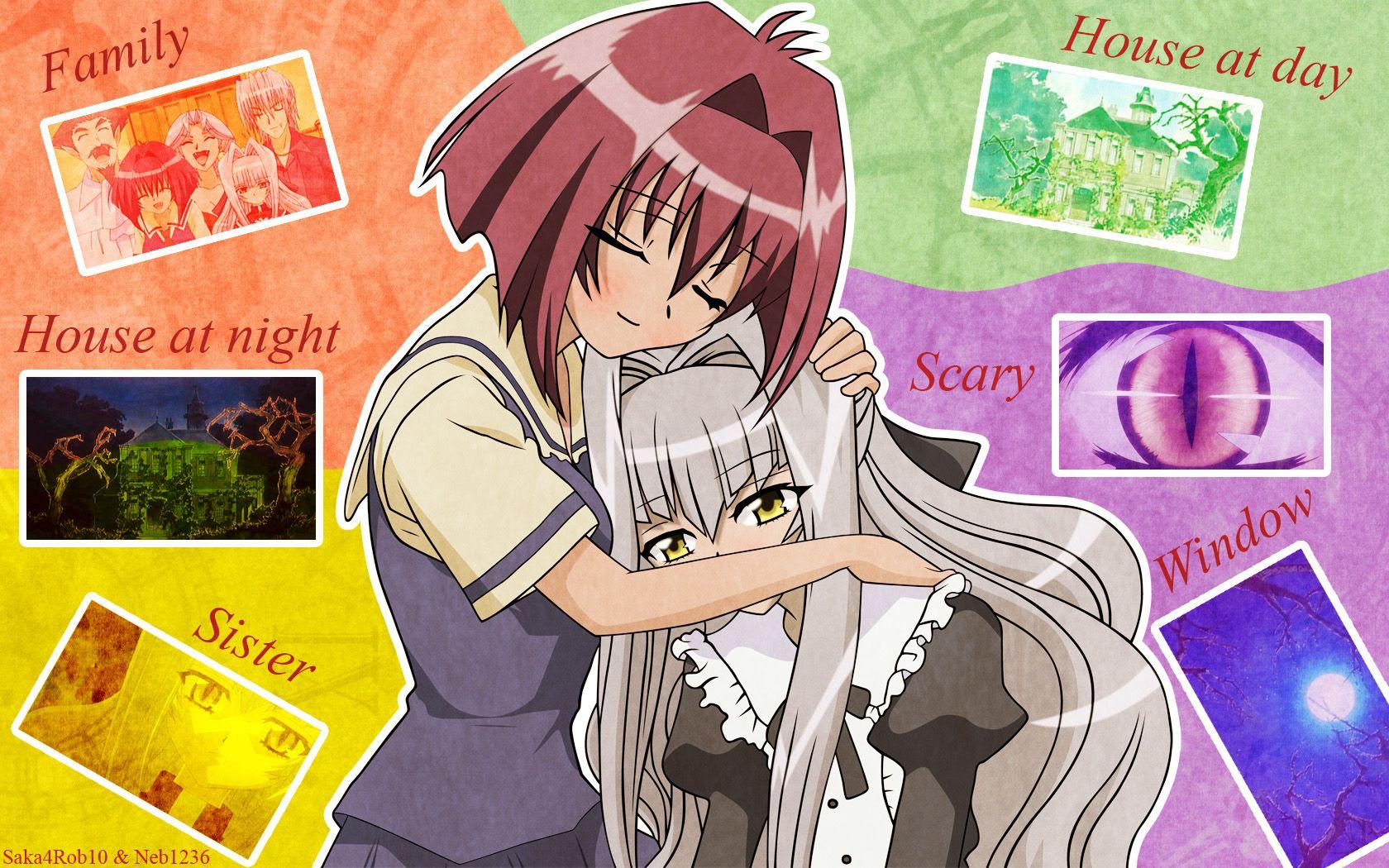 1680x1050 Chibi Vampire Karin Anime Wallpaper:1680x1050