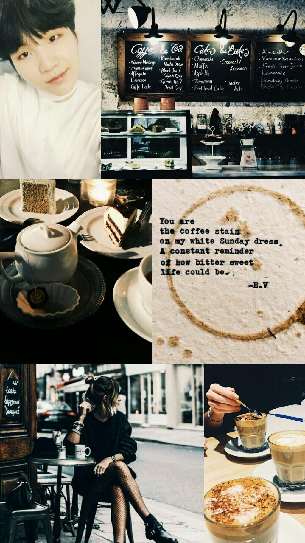 1024x1822 Aesthetic Cafe Wallpaper