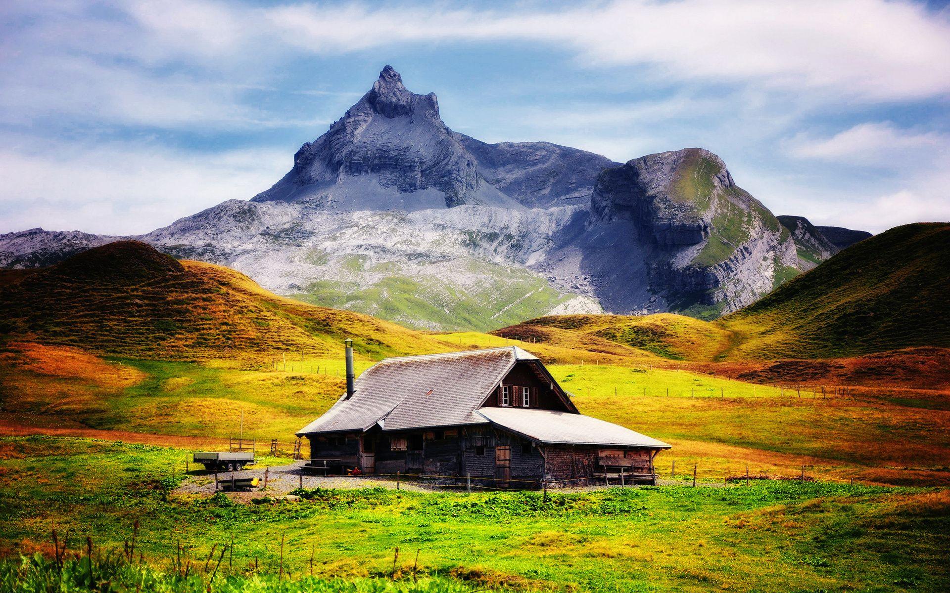 1920x1200 Beautiful House Wallpaper