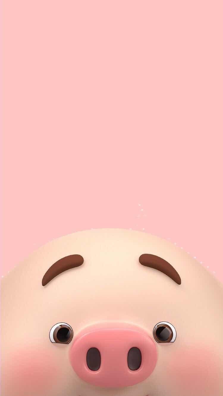 750x1333 Cute Piggy Wallpaper for iPhone and .com