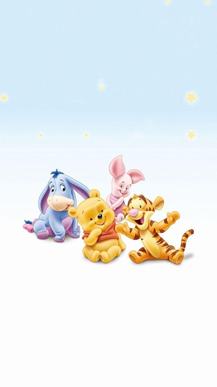 750x1334 Winnie The Pooh Tigger Eeyore And Piglet iPhone iPhone 6S, iPhone 7 HD 4k Wallpaper, Image, Background, Photo and Picture