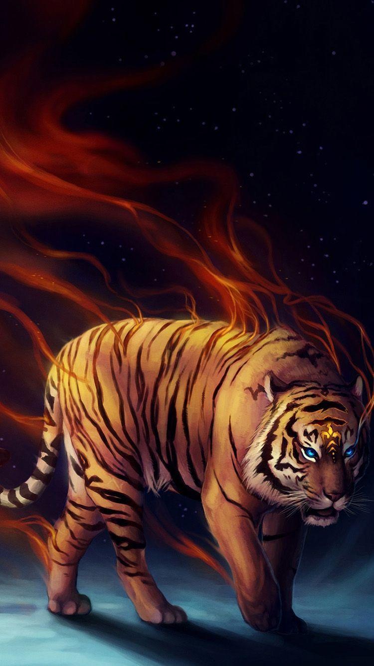 750x1334 Tiger iPhone Wallpaper