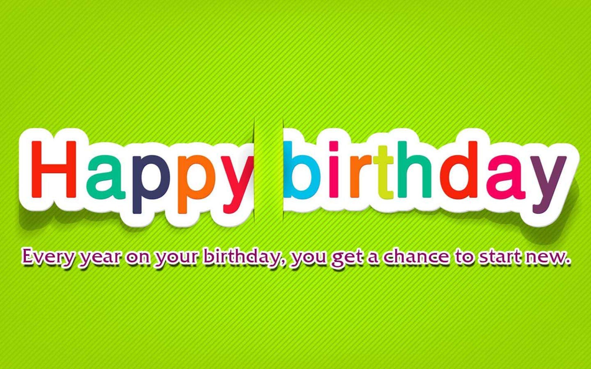1920x1200 Cool Green Happy Birthday Wallpaper. HD Birthday Wallpaper for Mobile and Desktop