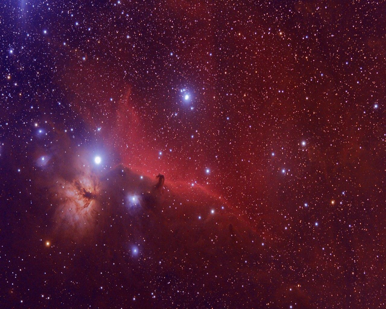 1280x1024 Horsehead Nebula Nebula Space Stars Space Art Flame Nebula Wallpaper:1280x1024