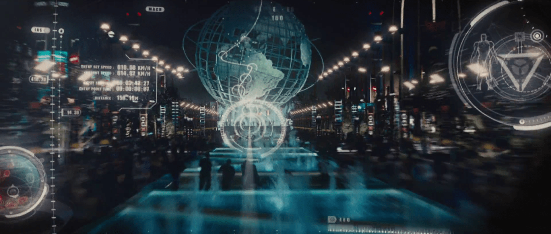 1920x816 Iron Man HUD: 1st Person View. Sci Fi Interfaces