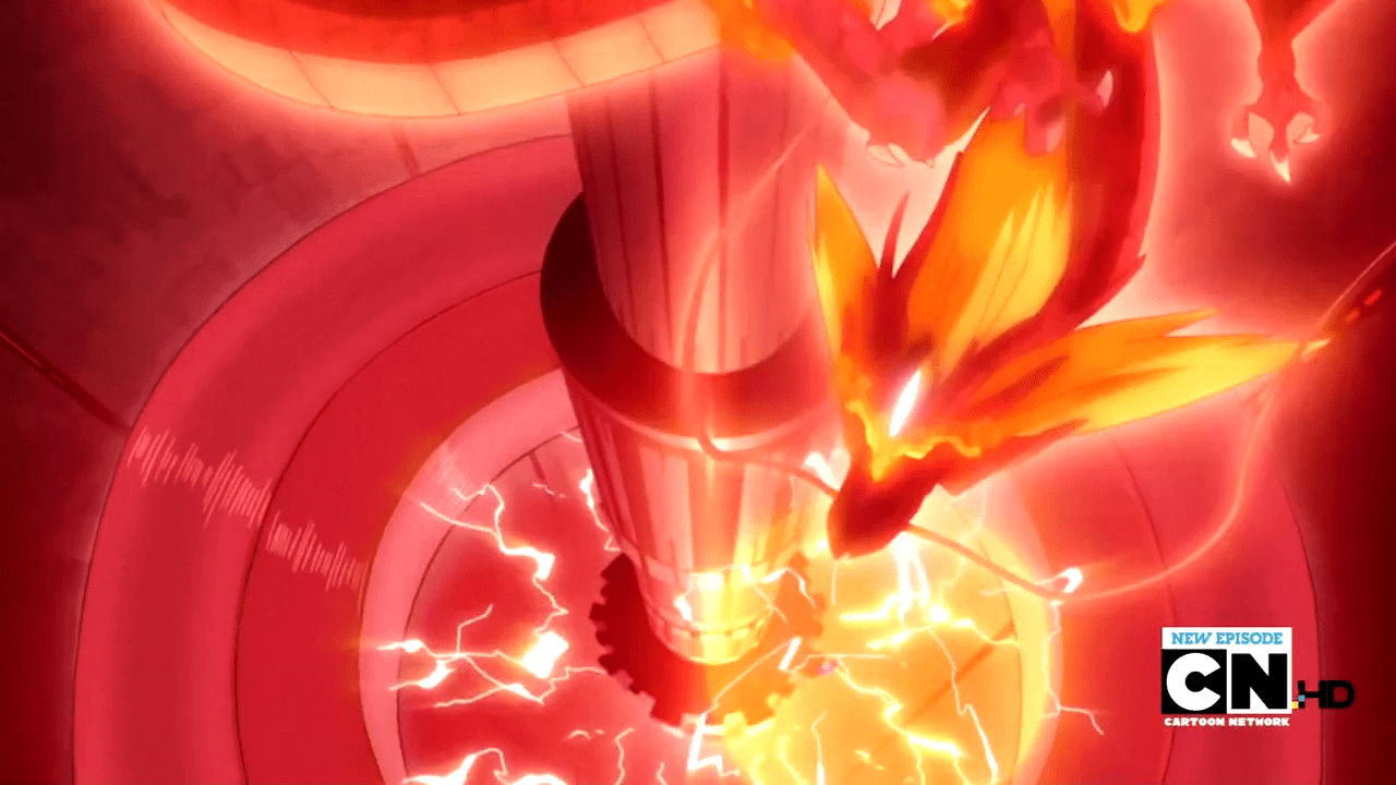 1280x720 L Drago Destroying Spiral Core Metal Fury L Drago HD Wallpaper