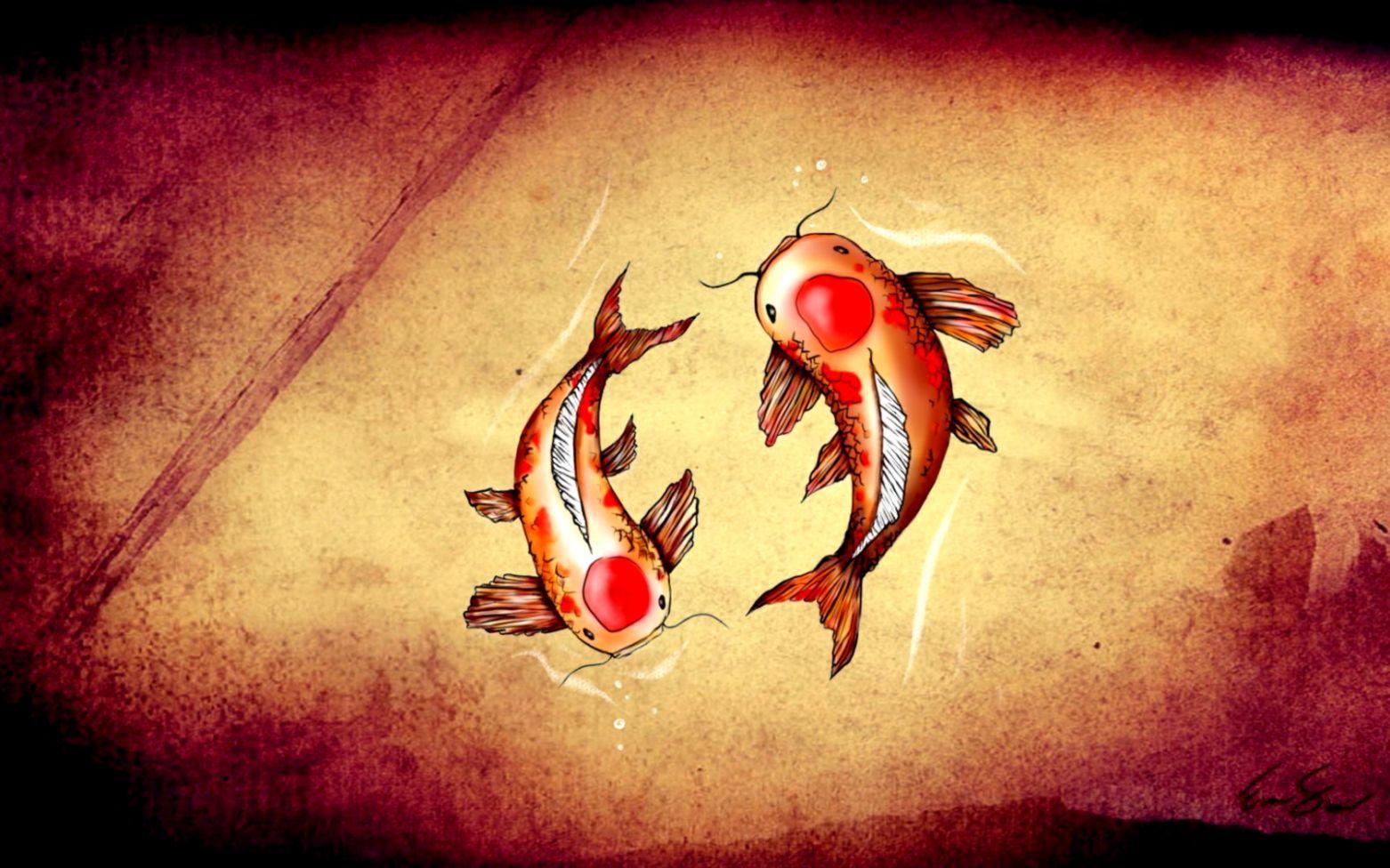 1562x976 Koi Fish Art HD Wallpaper. All Wallpaper Desktop