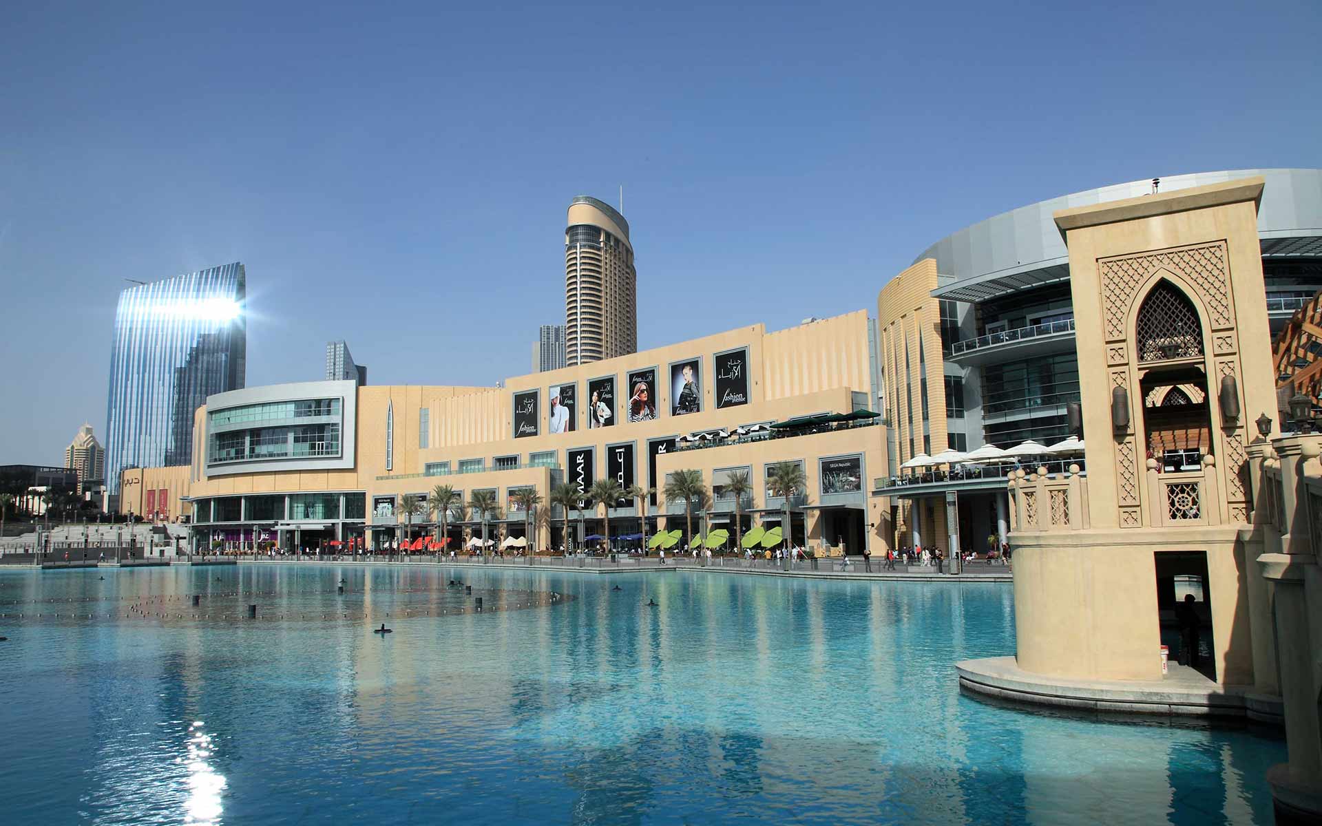 1920x1200 Download 1920x1080 HD Wallpaper pool dubai mall, Desktop Background HD