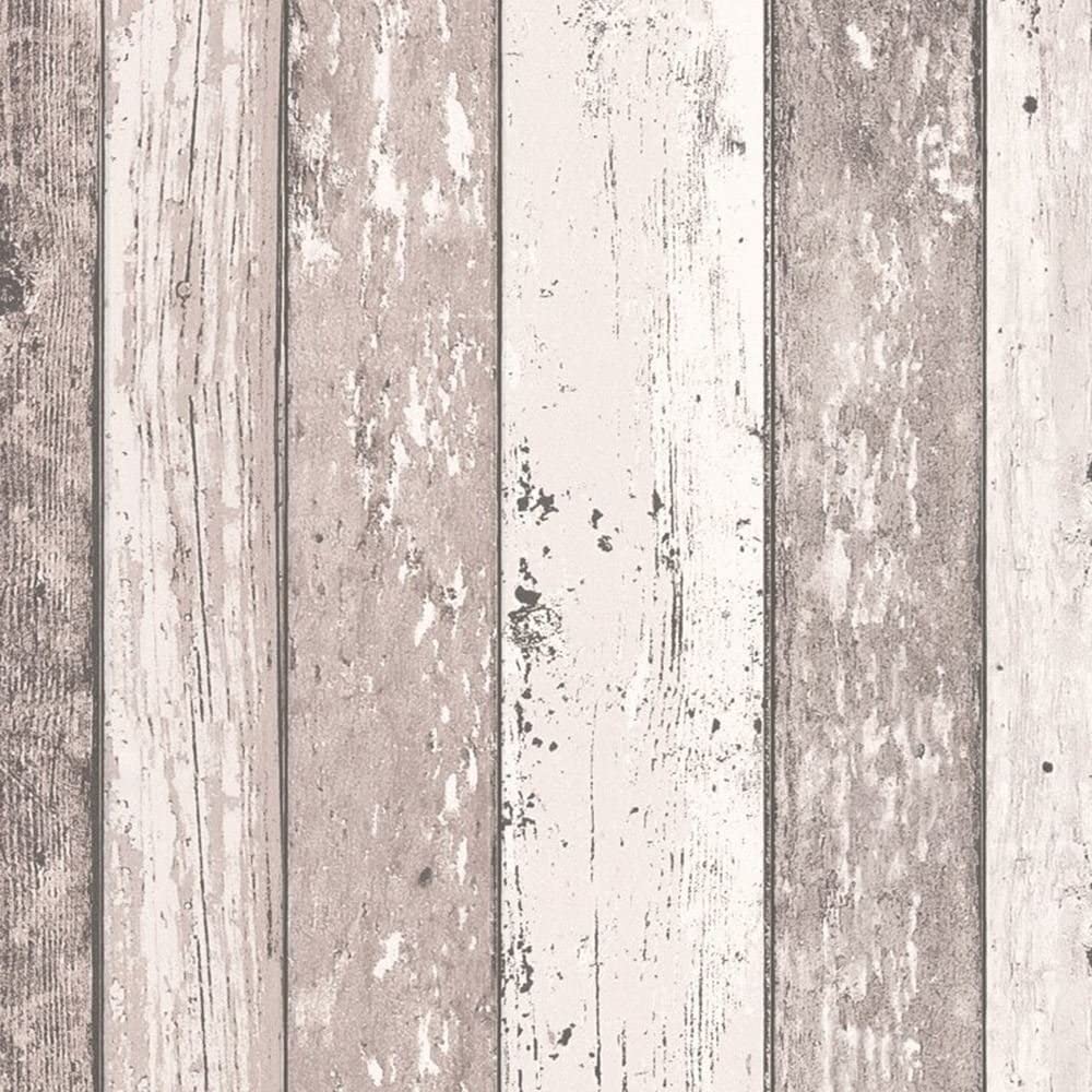1000x1000 Distressed Wood Panel Wallpaper Natural Creation 8550 53: Amazon.co.uk: DIY & Tools
