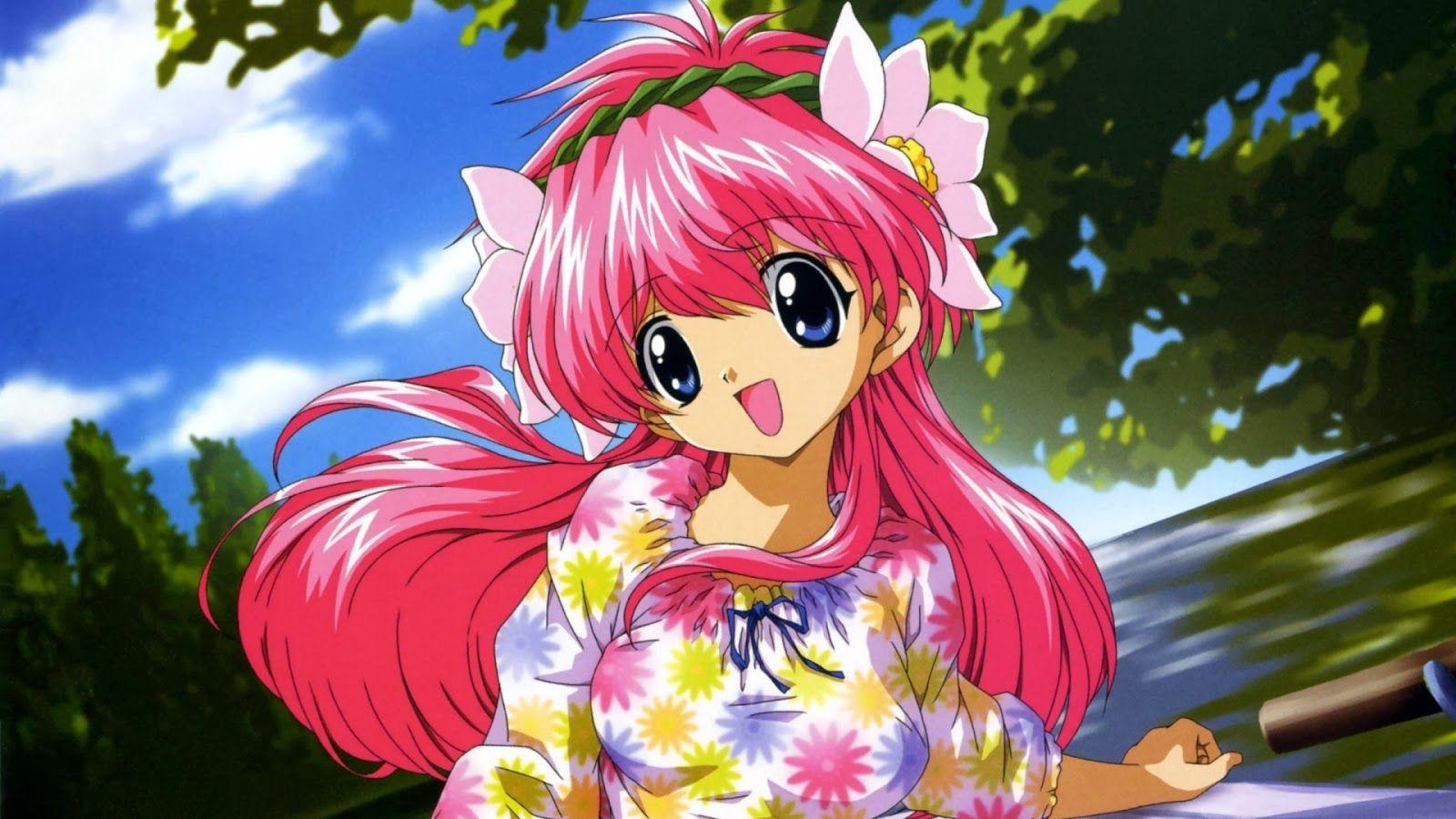 1600x900 beautiful desktop wallpaper 2014: Cute Anime Girl HD Wallpaper
