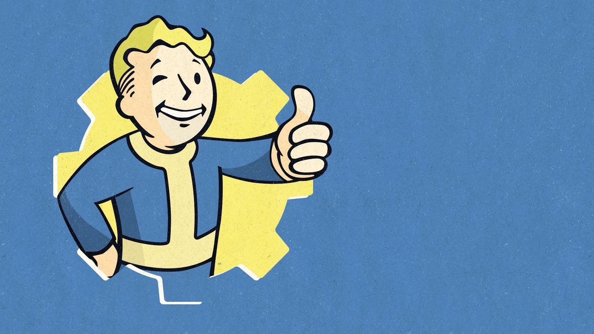 1920x1080 Fallout 4 Vault Boy Wallpaper Mobile Desktop Wallpaper Box