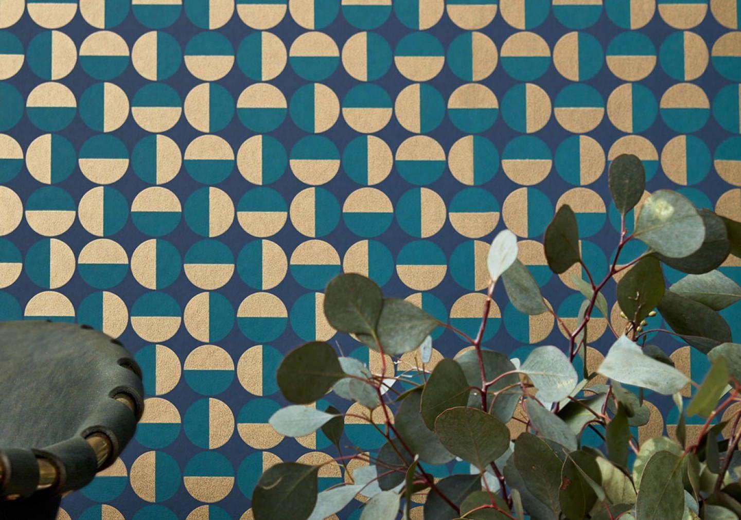 1440x1011 Vintage Wallpaper Retro 60s and 70s Designs Mod Funky Designs Boho Style Sold per 11 yard Roll. Vintage wallpaper patterns, Pattern wallpaper, Geometric wallpaper