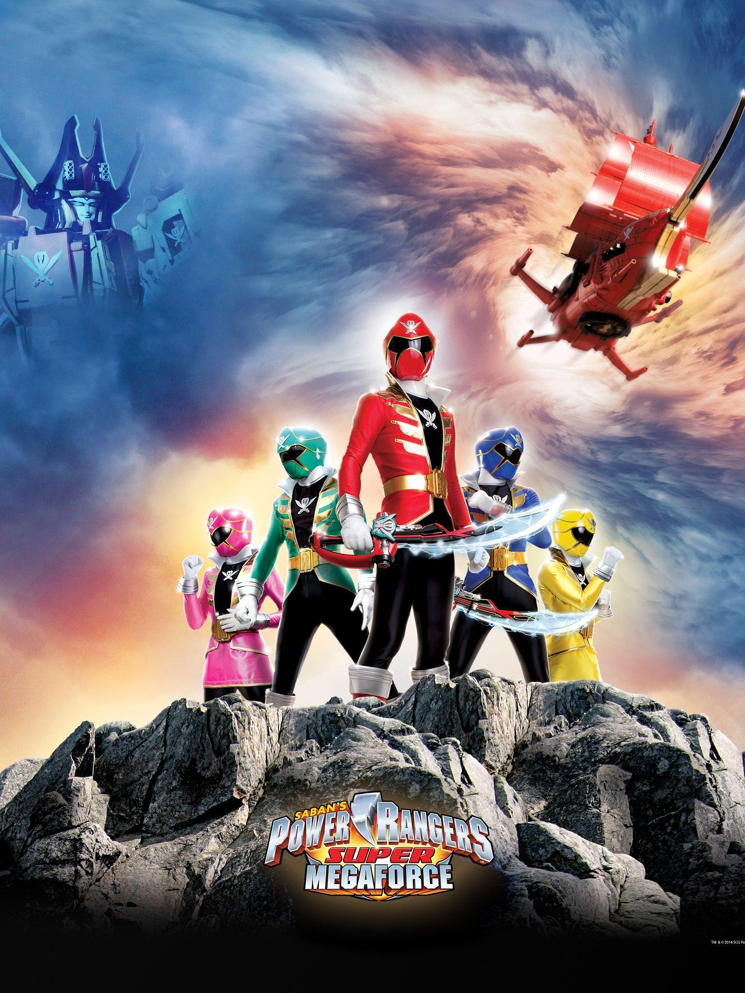 1536x2048 Power Rangers Super Megaforce Wallpaper
