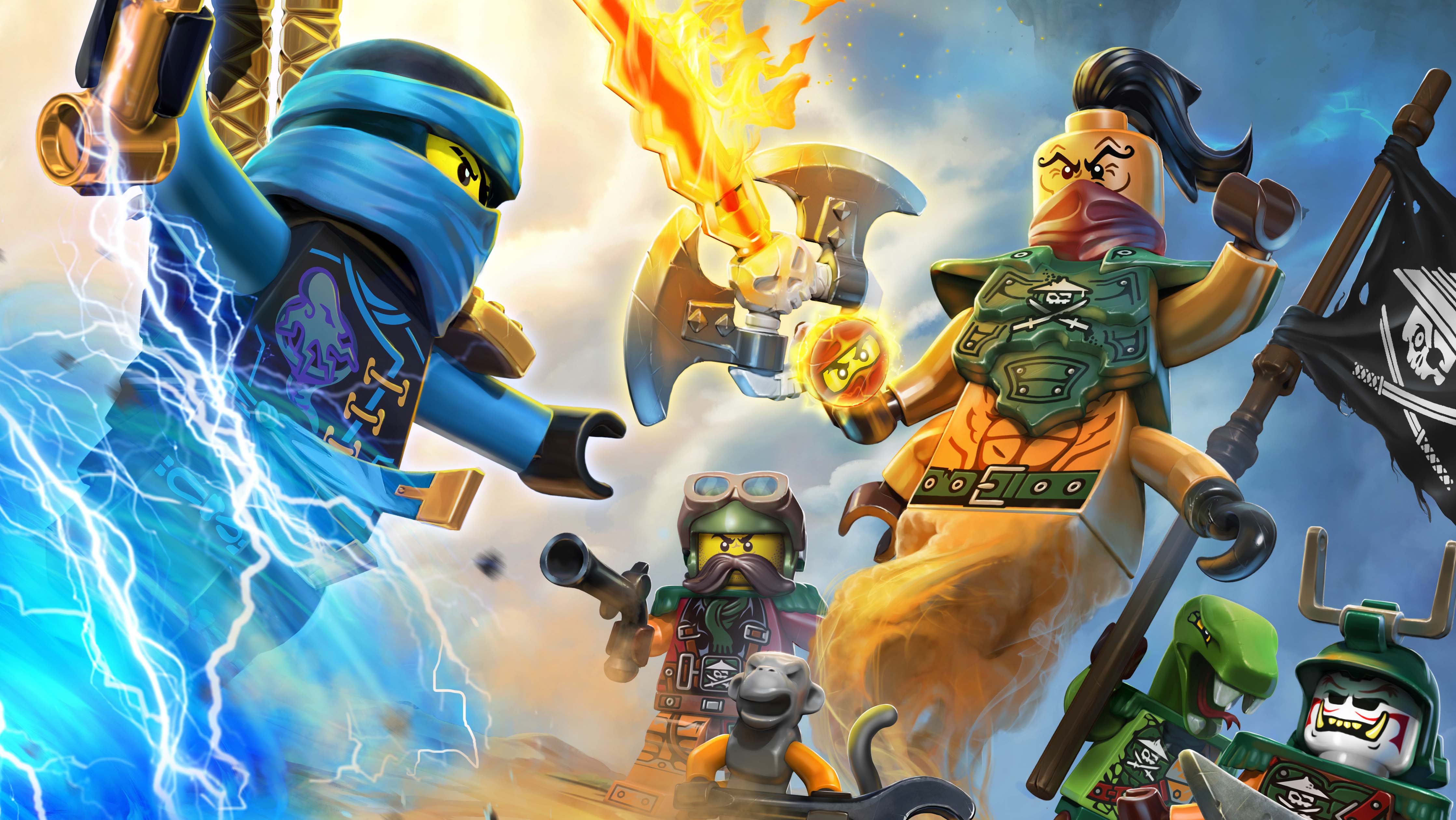 4474x2519 Lego Ninjago HD Wallpaper
