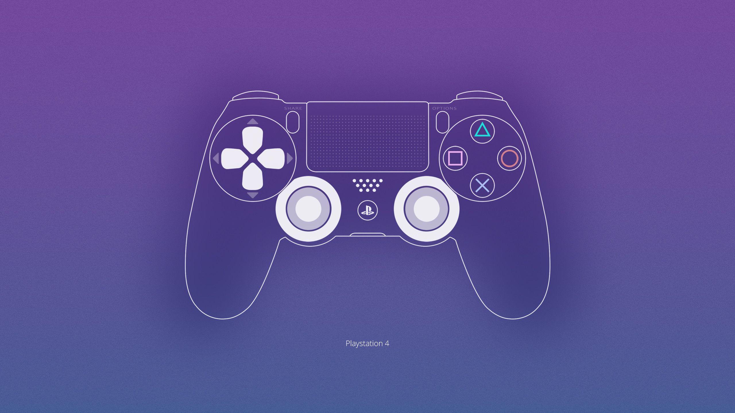 2560x1440 Playstation Logo Wallpaper