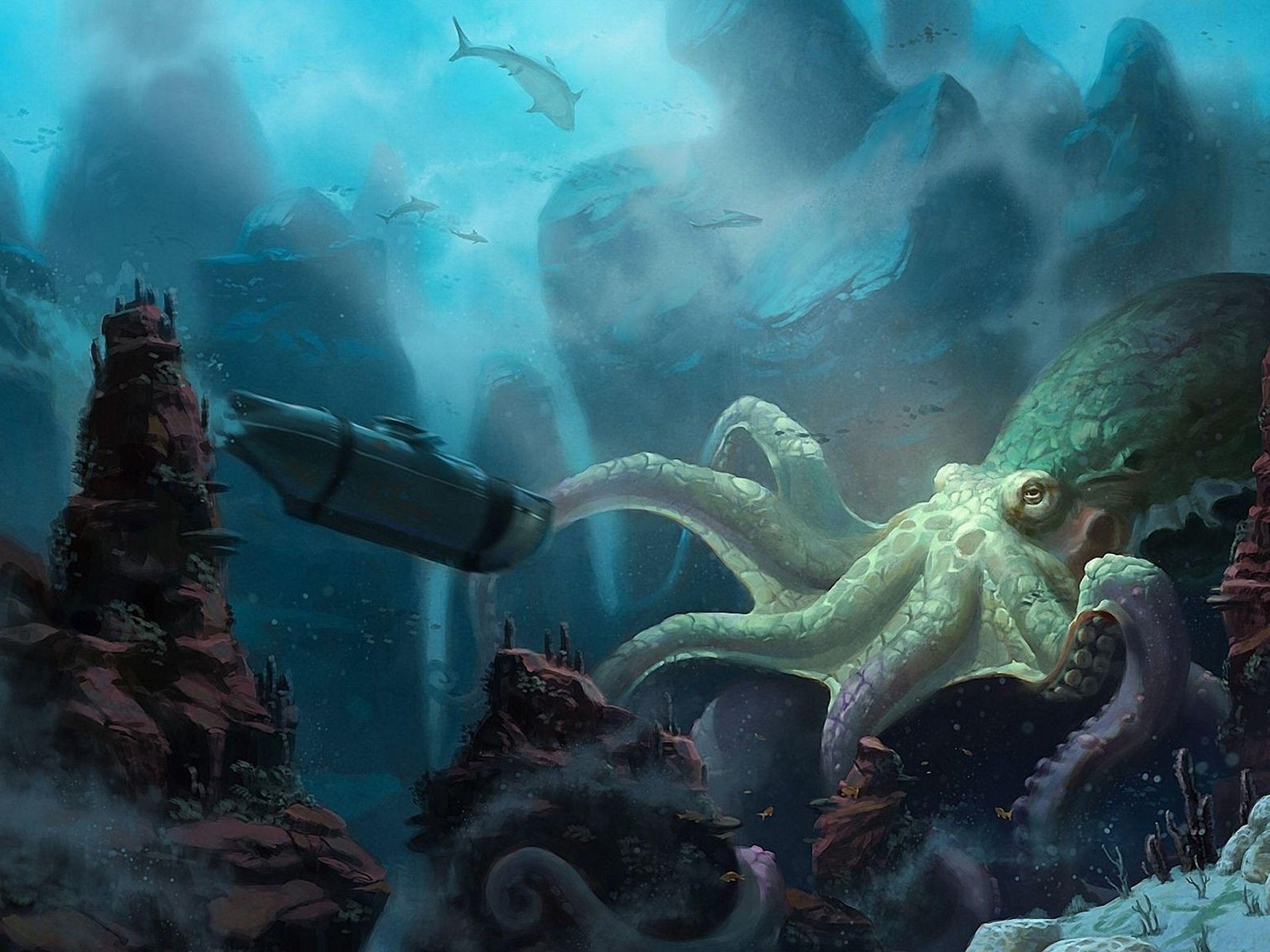 2560x1920 Fantasy Ocean Wallpaper