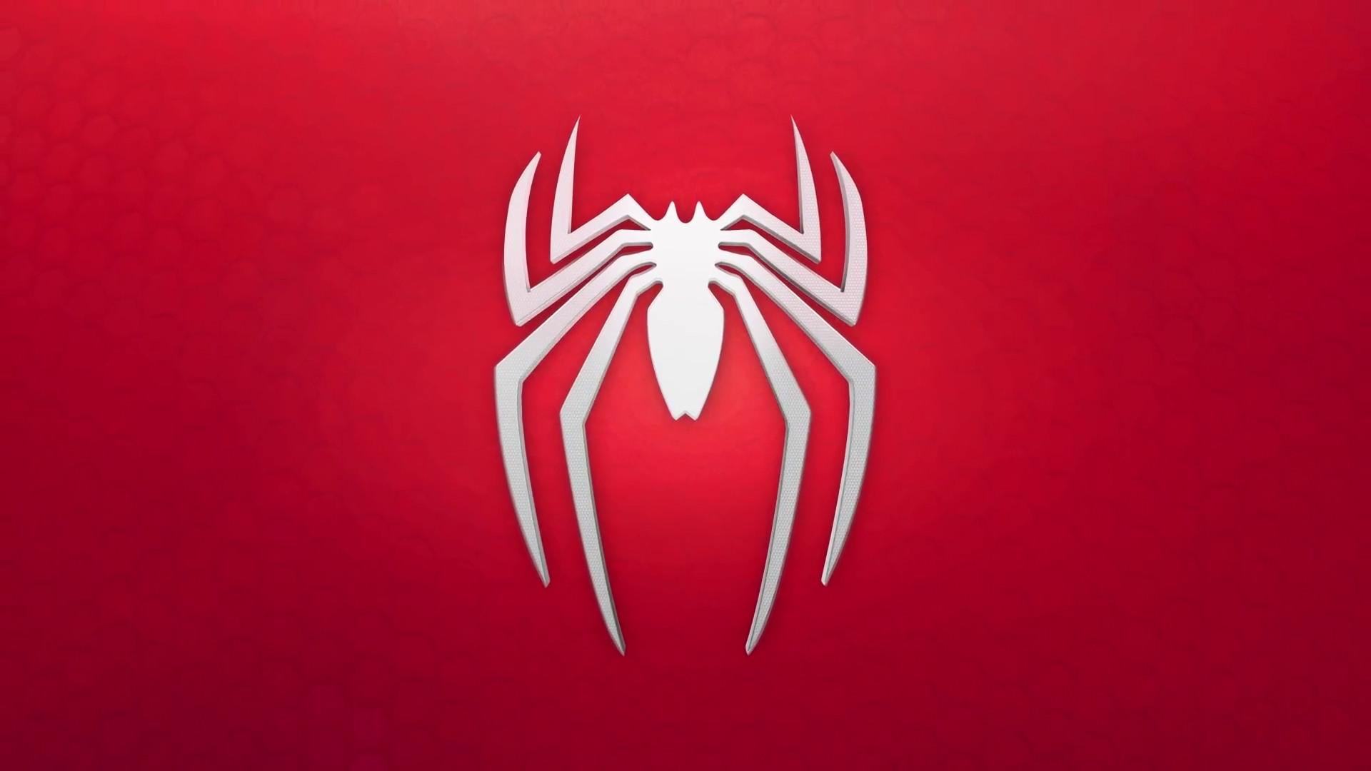 1920x1080 Spider Man Logo Playstation 4 Wallpaper