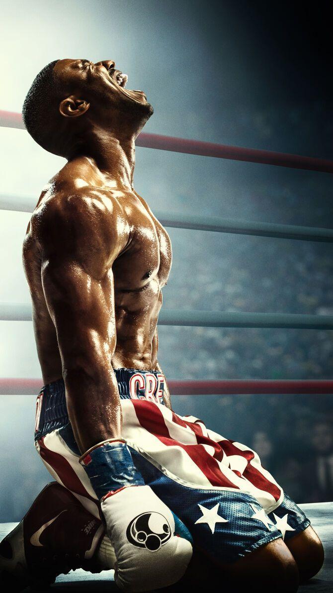 670x1192 Creed II (2018) Phone Wallpaper. Moviemania. Creed movie, Michael bakari jordan, Micheal b jordan