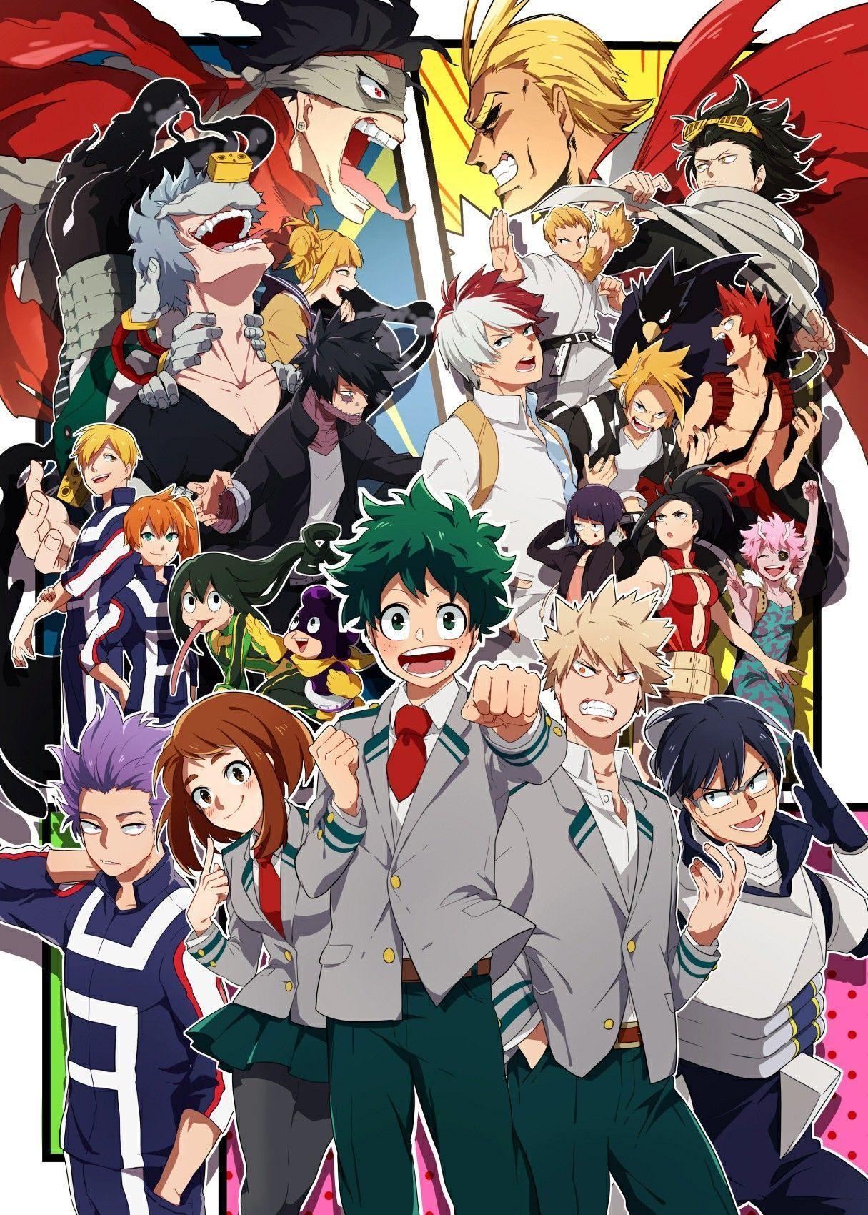 1215x1700 My Hero Academia And Naruto Wallpaper