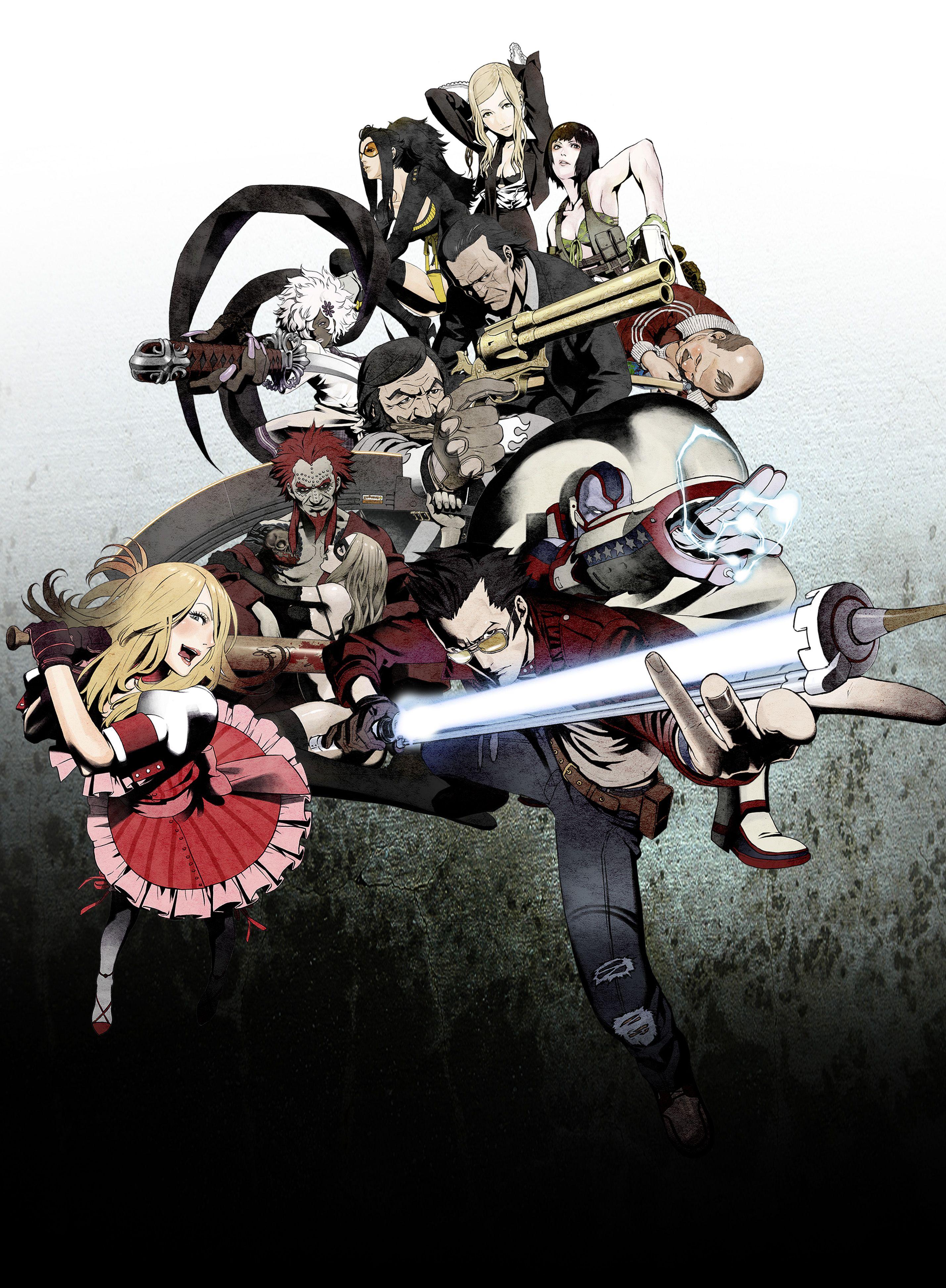 2858x3891 No More Heroes Anime Image Board