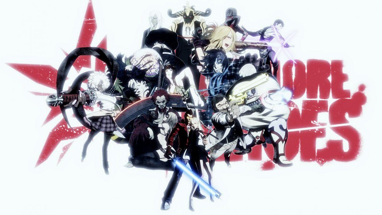 1244x700 NO MORE HEROES action adventure fighting fantasy anime manga wallpaperx1080