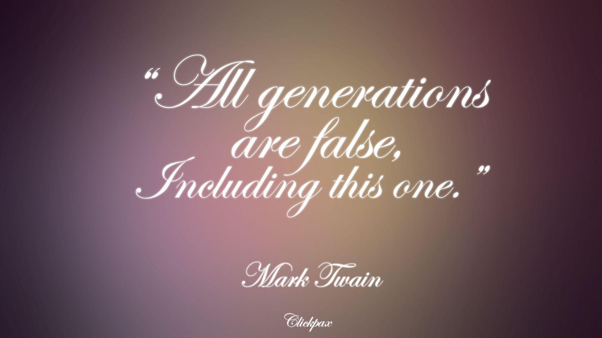 1920x1080 Mark Twain Wallpaper With Quote 8. The Art Mad