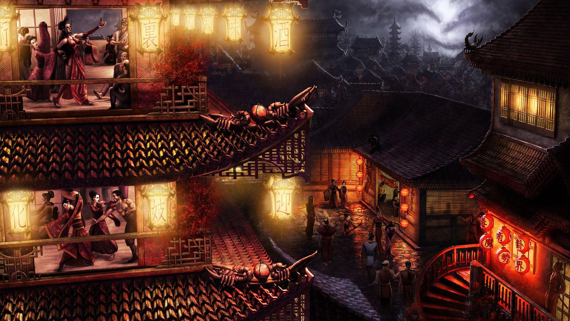 1920x1080 china art wallpaper