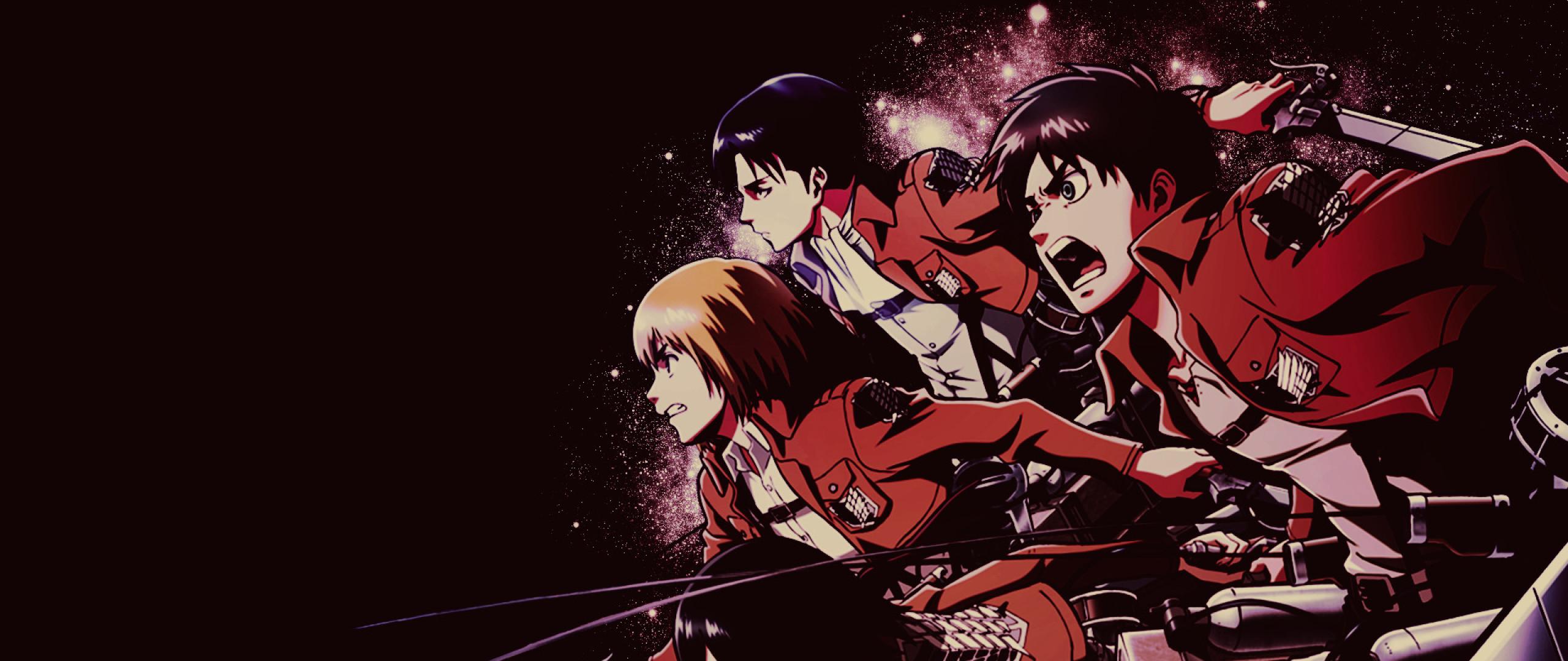2560x1080 Attack On Titan Poster 2560x1080 Resolution Wallpaper, HD Anime 4K Wallpaper, Image, Photo and Background