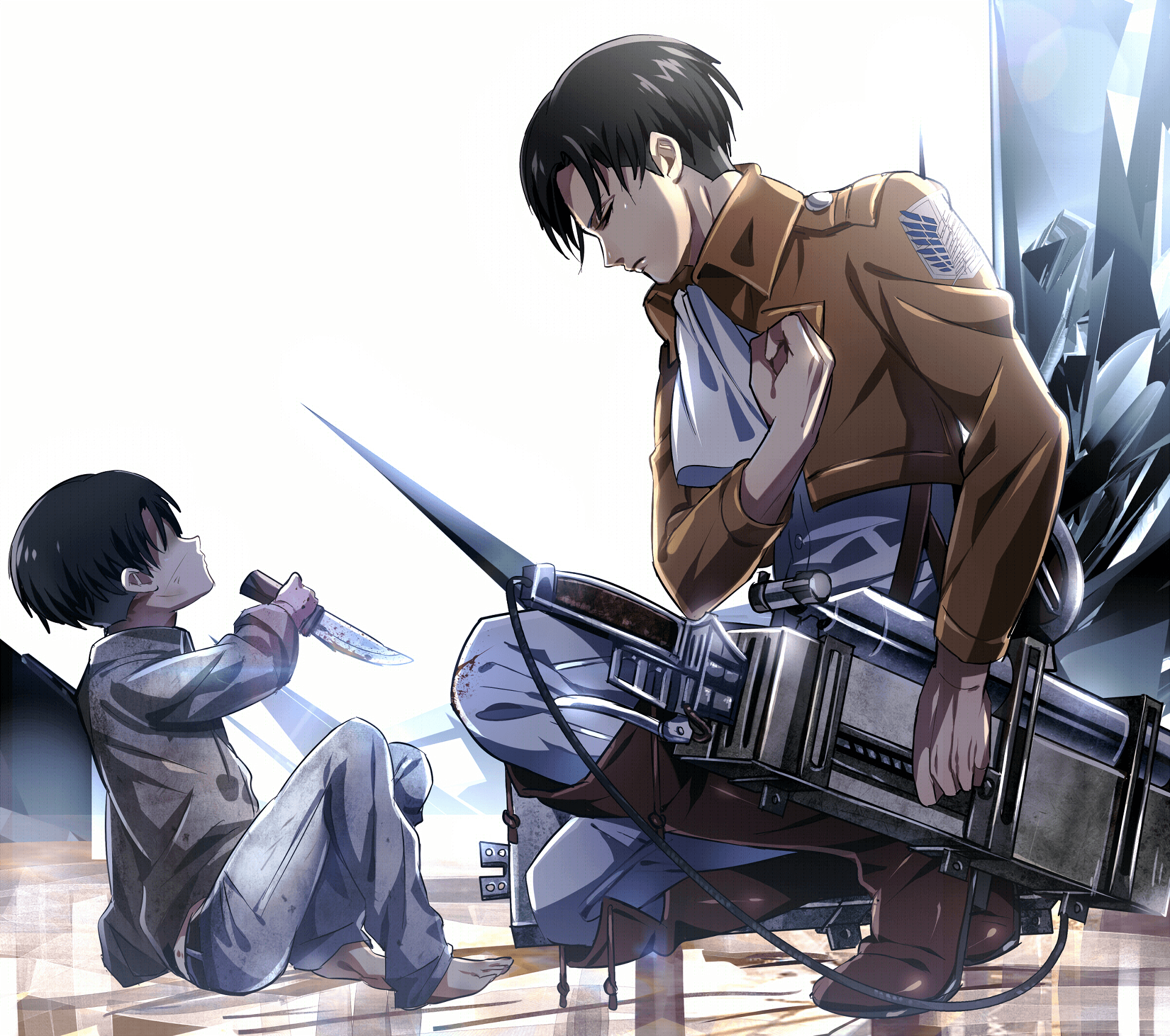 1920x1700 Anime Attack On Titan Wallpaper Levi Ackerman