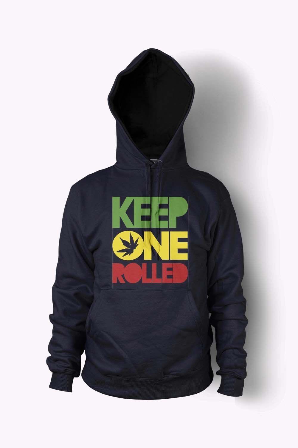 1000x1499 Wiz Khalifa Keep One Rolled Hoodie Taylor Gang Jumper Dope Marijuana