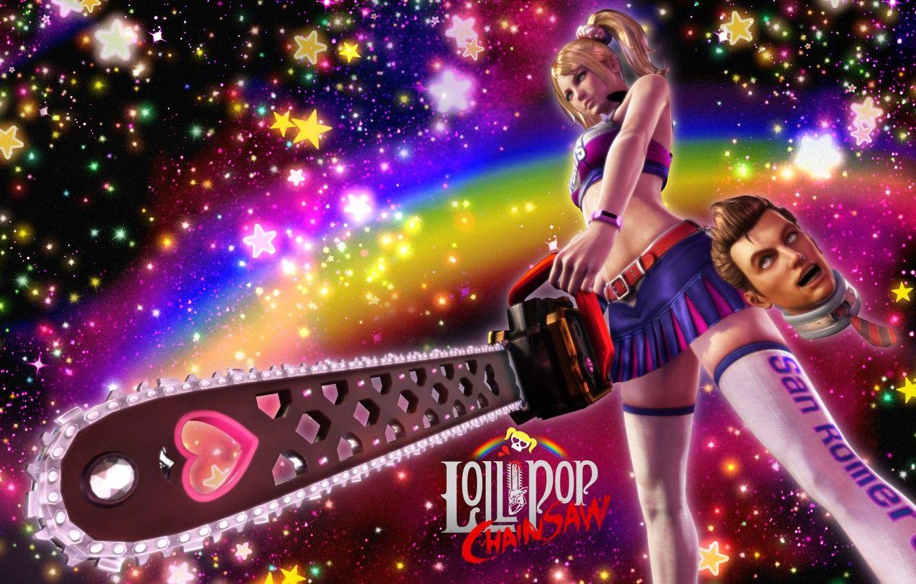 1332x850 Wallpaper chainsaw, Lollipop Chainsaw, Juliet Starling, Nick, Grasshopper Manufacture image for desktop, section игры