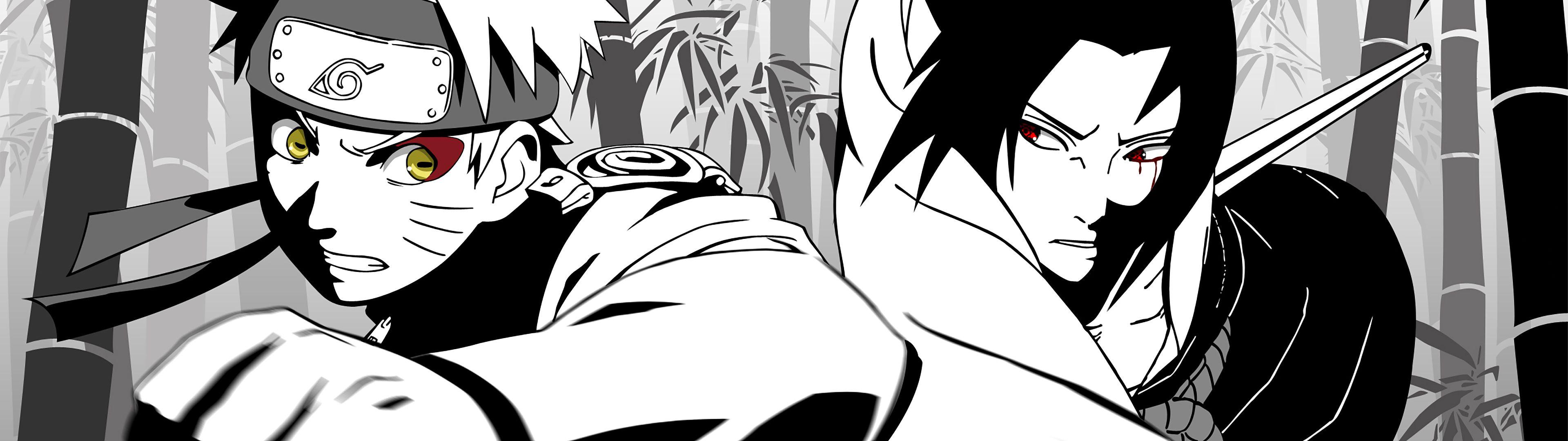 3840x1080 Awesome Dual Monitor Anime Wallpaper Collection