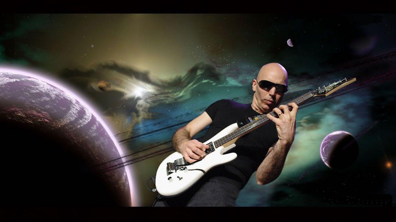 1366x768 Joe Satriani Wallpaper
