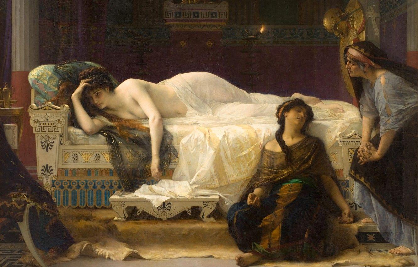 1332x850 Wallpaper picture, Alexander Cabanel, Alexandre Cabanel, mythology, Phaedra image for desktop, section живопись