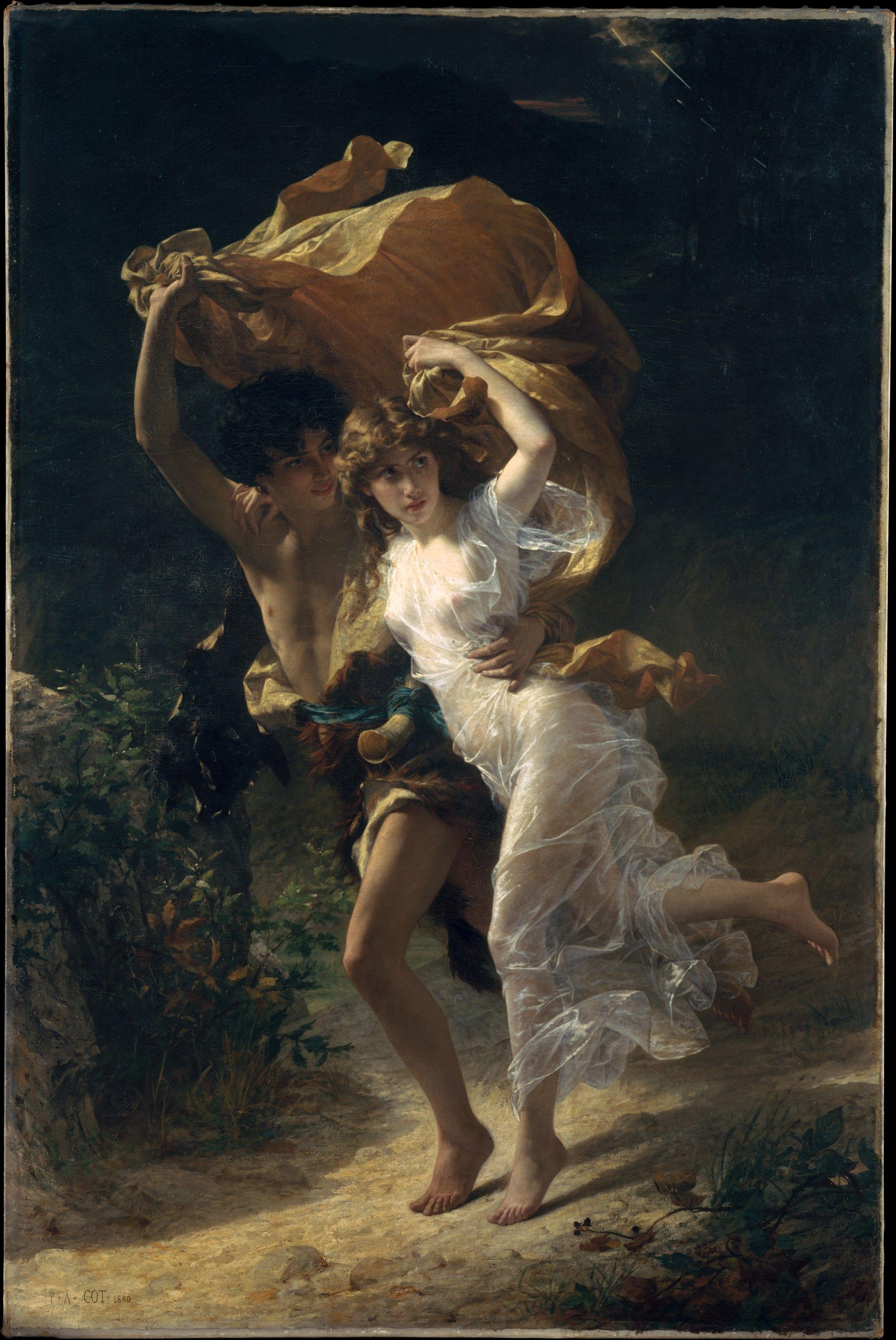 2490x3722 Pierre Auguste Cot. The Storm. The Metropolitan Museum Of Art
