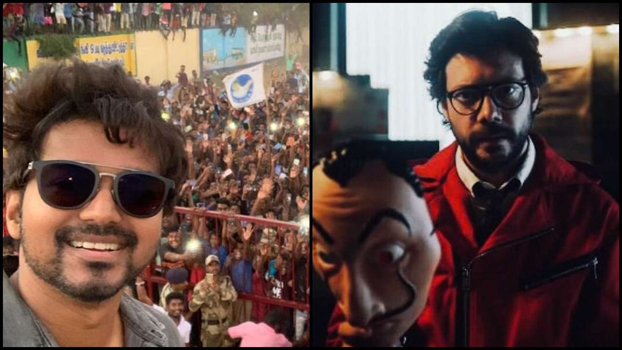 1280x720 Vijay as Professor, Shah Rukh Khan as Berlin: 'Money Heist' director names cast for Indian version of show