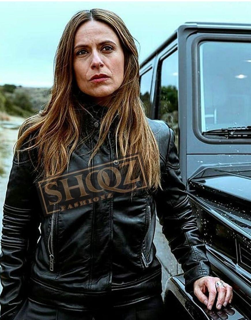870x1110 Buy Itziar Ituño Money Heist Leather Jacket. Raquel Murillo Jacket. Leather jacket, Raquel, Jacket store