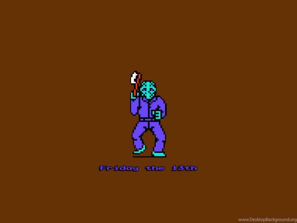 1024x768 Retro: Friday The 13th Desktop PC And Mac Wallpaper Desktop Background